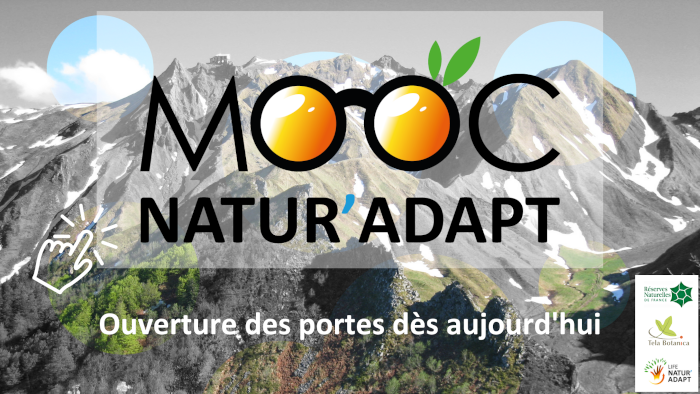 Illustration de l'ouverture du MOOC natur'adapt