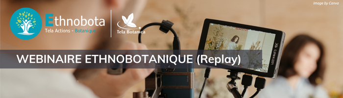 Bandeau webinaire Tela Actions Ethnobota